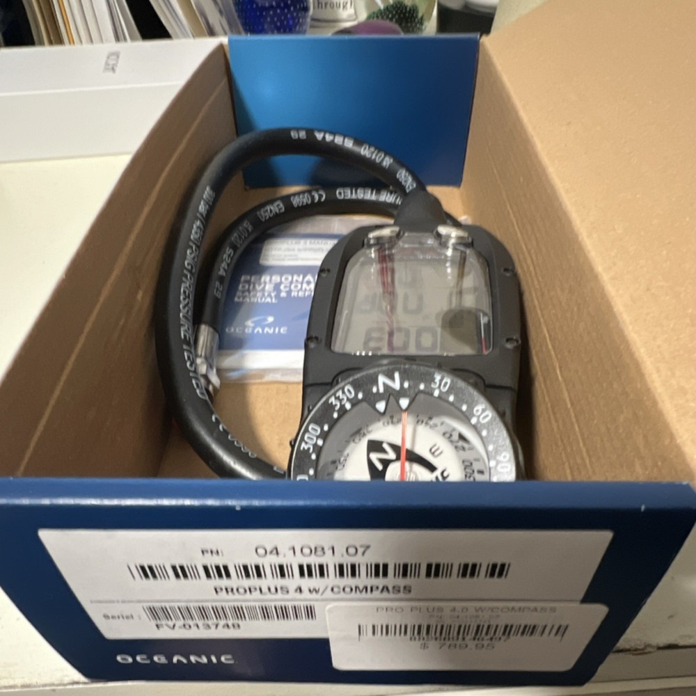 Oceanic Pro Plus 4.0 w/Compass Dive Computer with Compass