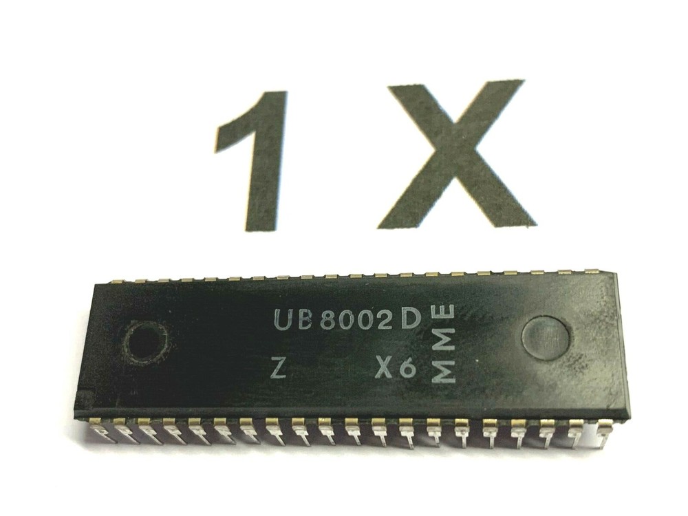 UB8002D, CPU Microprocessor, 4 MHz, 16 Bit, RFT, DIL40, 1 Piece