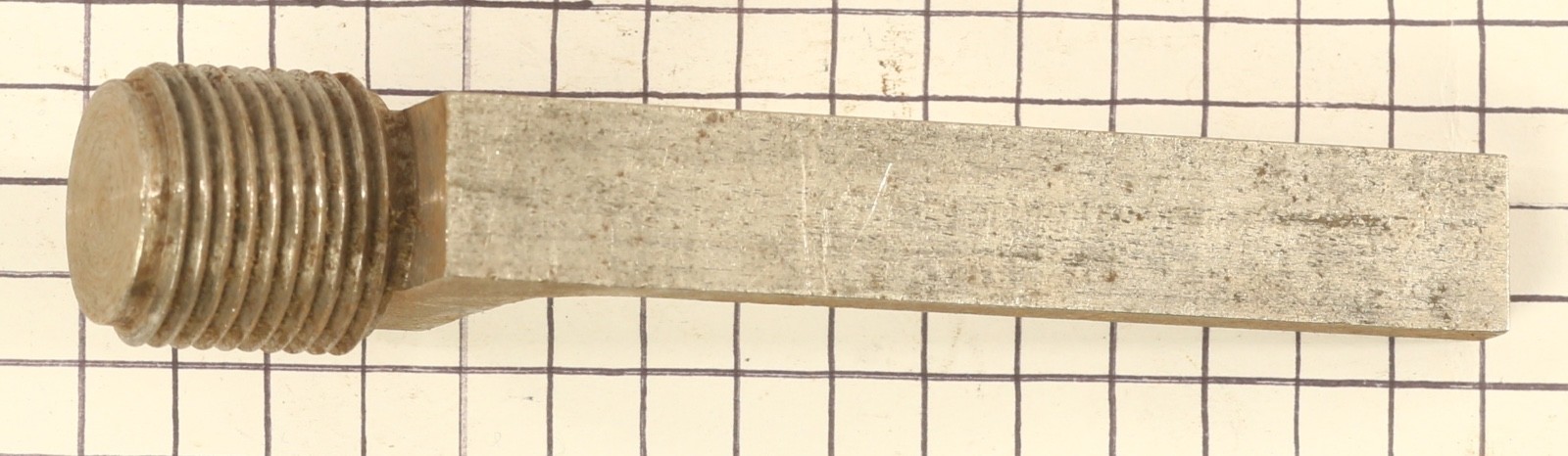 musket size unfinished barrel breech plug 100