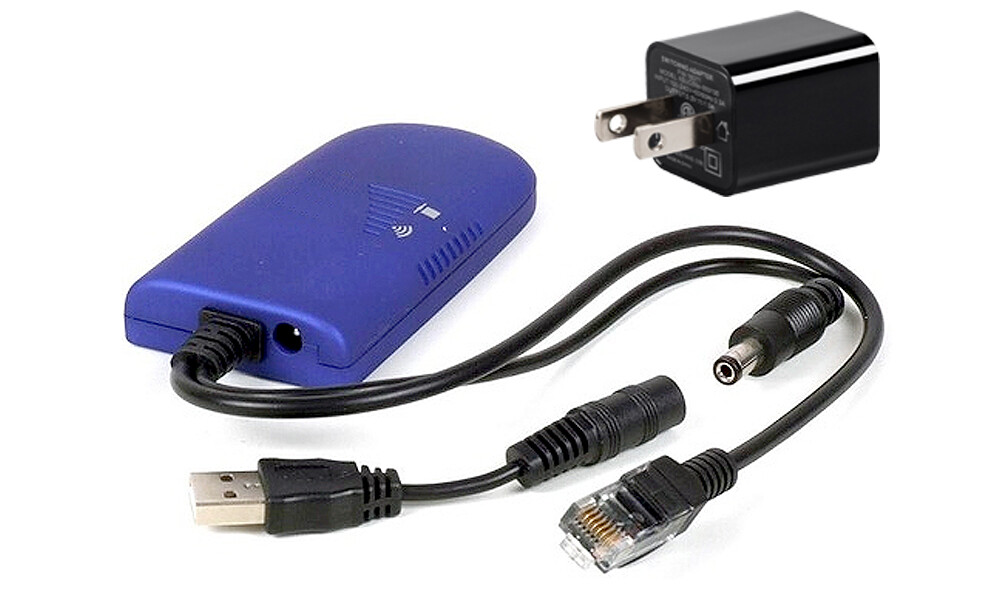 Wireless To Wired Ethernet / Ethernet To Wi-Fi Adapter For IP Camera Printer PC