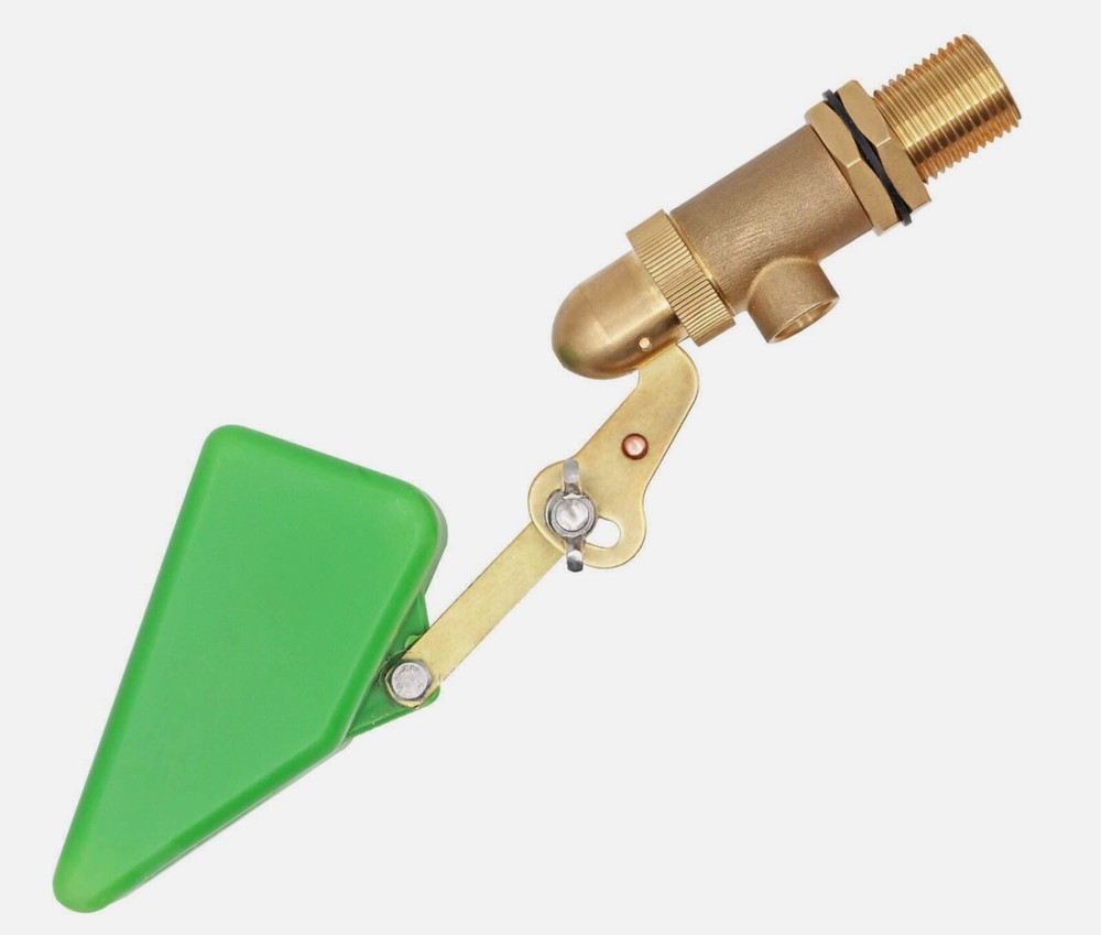 1/2 Inch Brass Valve with Plastic Float Water Float Valve with Adjustable