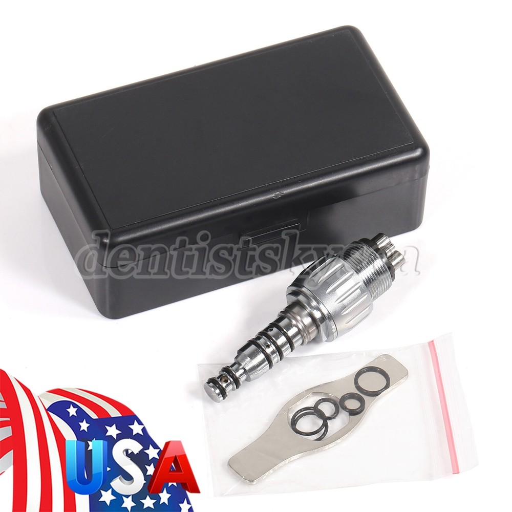 Dental KaVo MULTIflex Type Coupler 4 Hole High Speed Handpiece Quick Coupling US