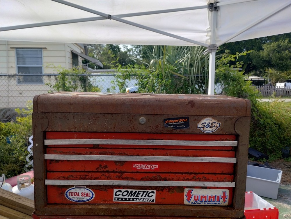 3 Drawer TOOL BOX DRAWER LOCKING TRACK SET. #U97