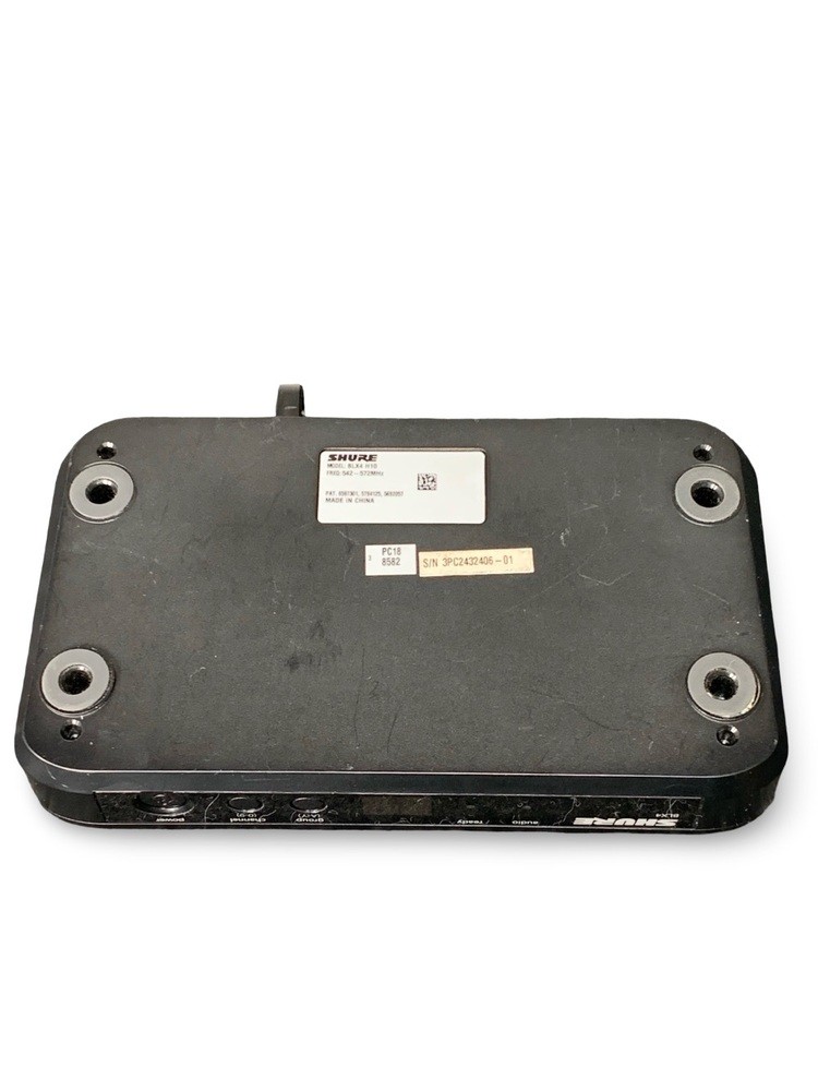 Shure BLX4/BLX2 – Receiver & Handheld Mic – Tested