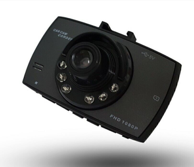 LCD Screen Car DVR Dash Cam Video Recorder G-Sensor 1080P Front Inside Camera