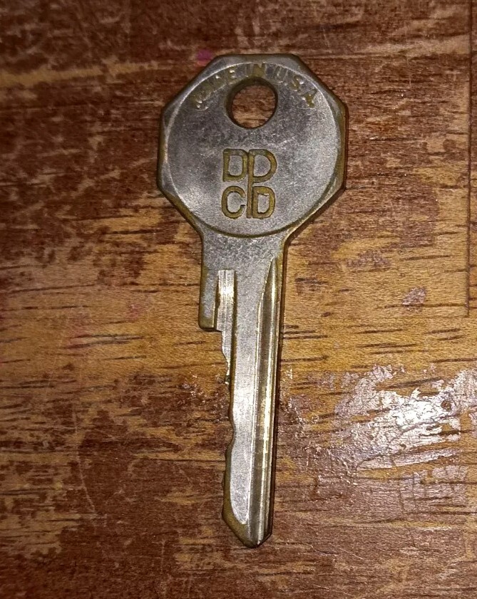 Vintage DDCD Key Replacement USA MADE