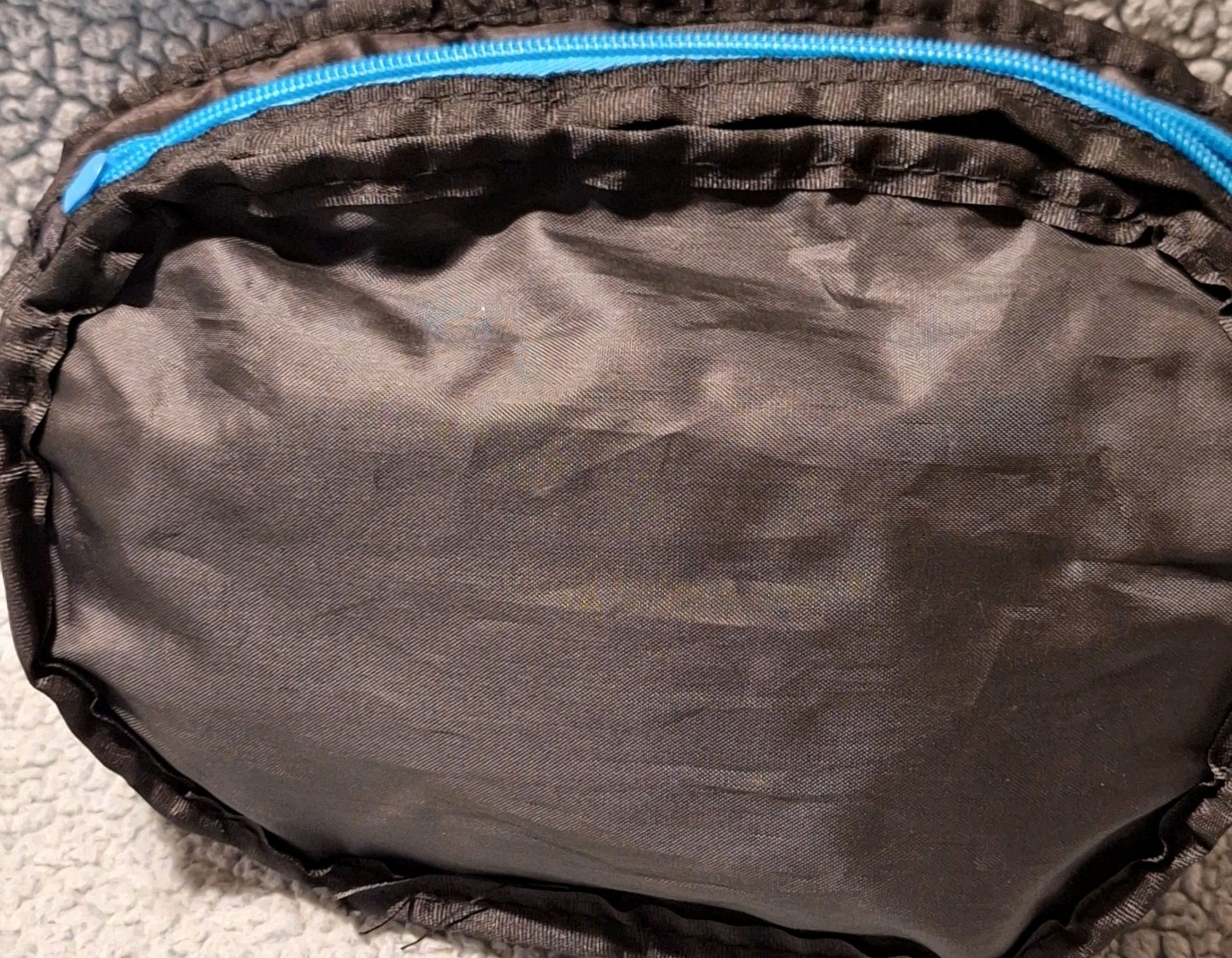 Rare Dutch Bros Coacha 2017 Employee Rave Pack 2-Zipper Black Teal FREE SHIP