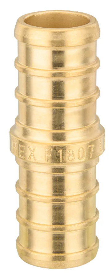 1/2" Pex-B Pipe 2x50ft Rolls (Red+Blue) Clamp Fittings Crimper Plumbing Kit