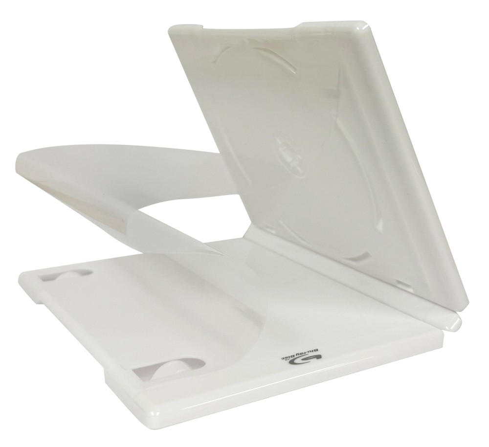 PREMIUM STANDARD Solid White Blu-Ray Single Cases 12MM Lot