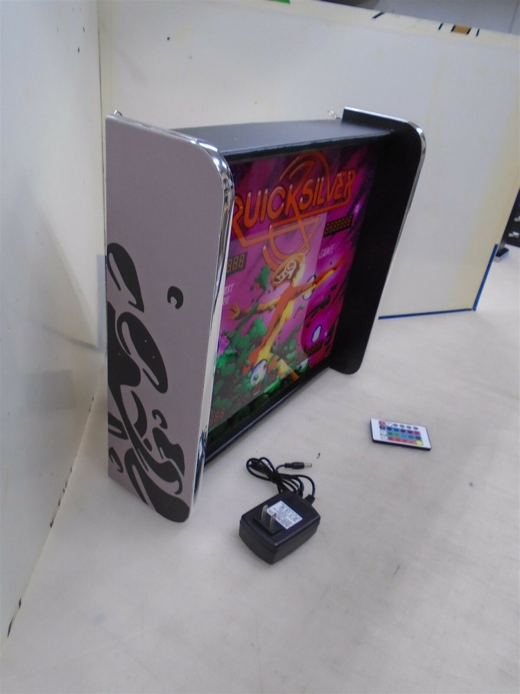 Quicksilver Pinball Head LED Display light box