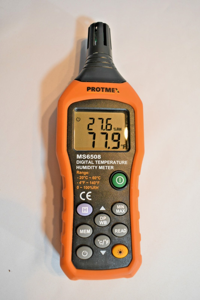 Protmex Digital Temperature Humidity Meter, MS6508