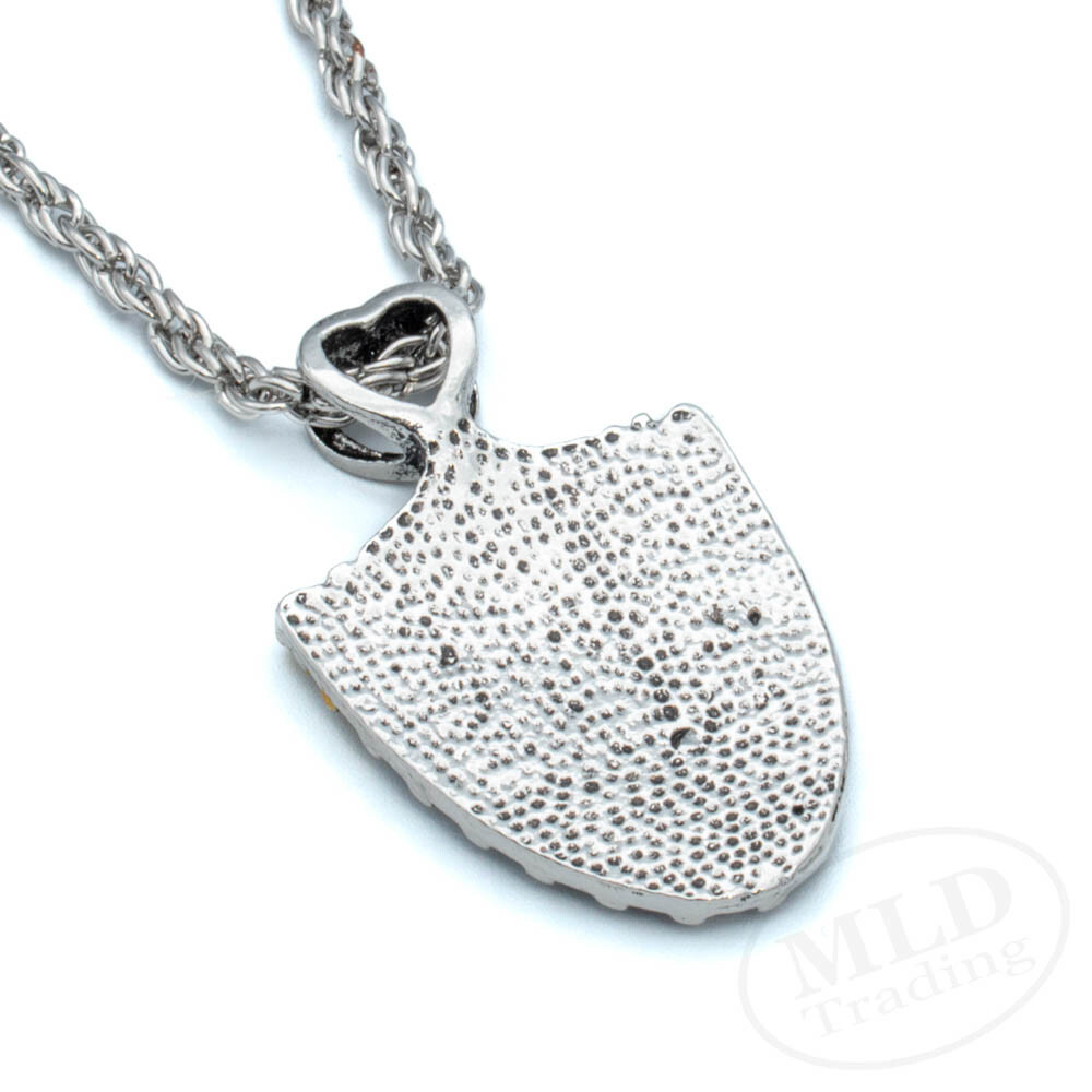 Holy Archangel Warrior Guardian Angel Saint St Michael Shield Pendant Necklace