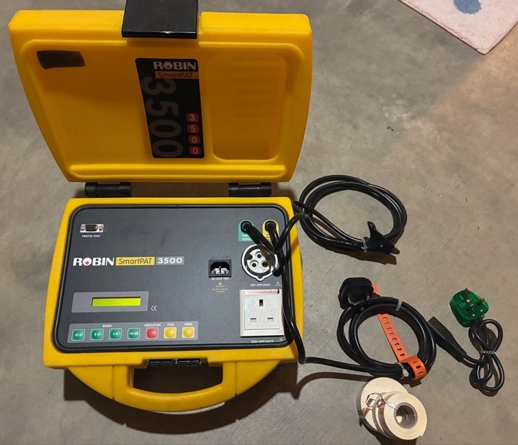 Robin SmartPAT 3500 PAT3500 Portable Appliance Testing