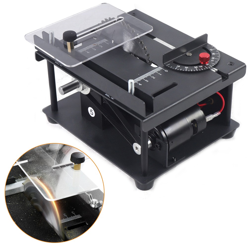 Precision Mini Table Saw Blade Woodworking Multi-Functional Cutting Machine