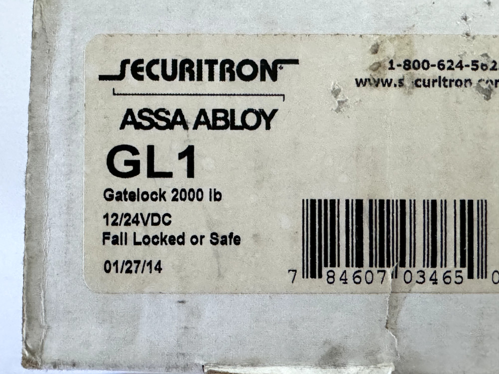 Securitron ASSA ABLOY GL1 Electromechanical Gate Lock