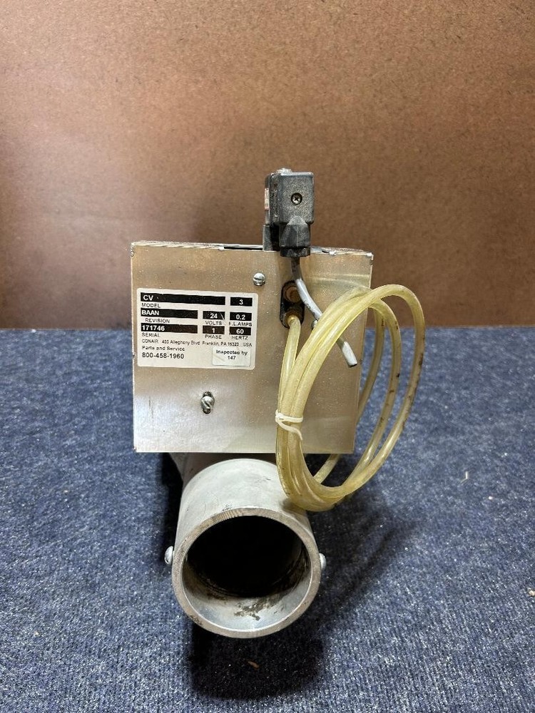 CONAIR material Hopper Isolate Receiver Model CV3: Used Surplus. Item CV3