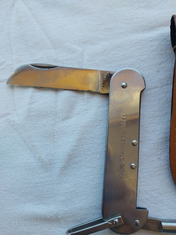 Hoffritz Stainless Japan Sailing Rigging Knife