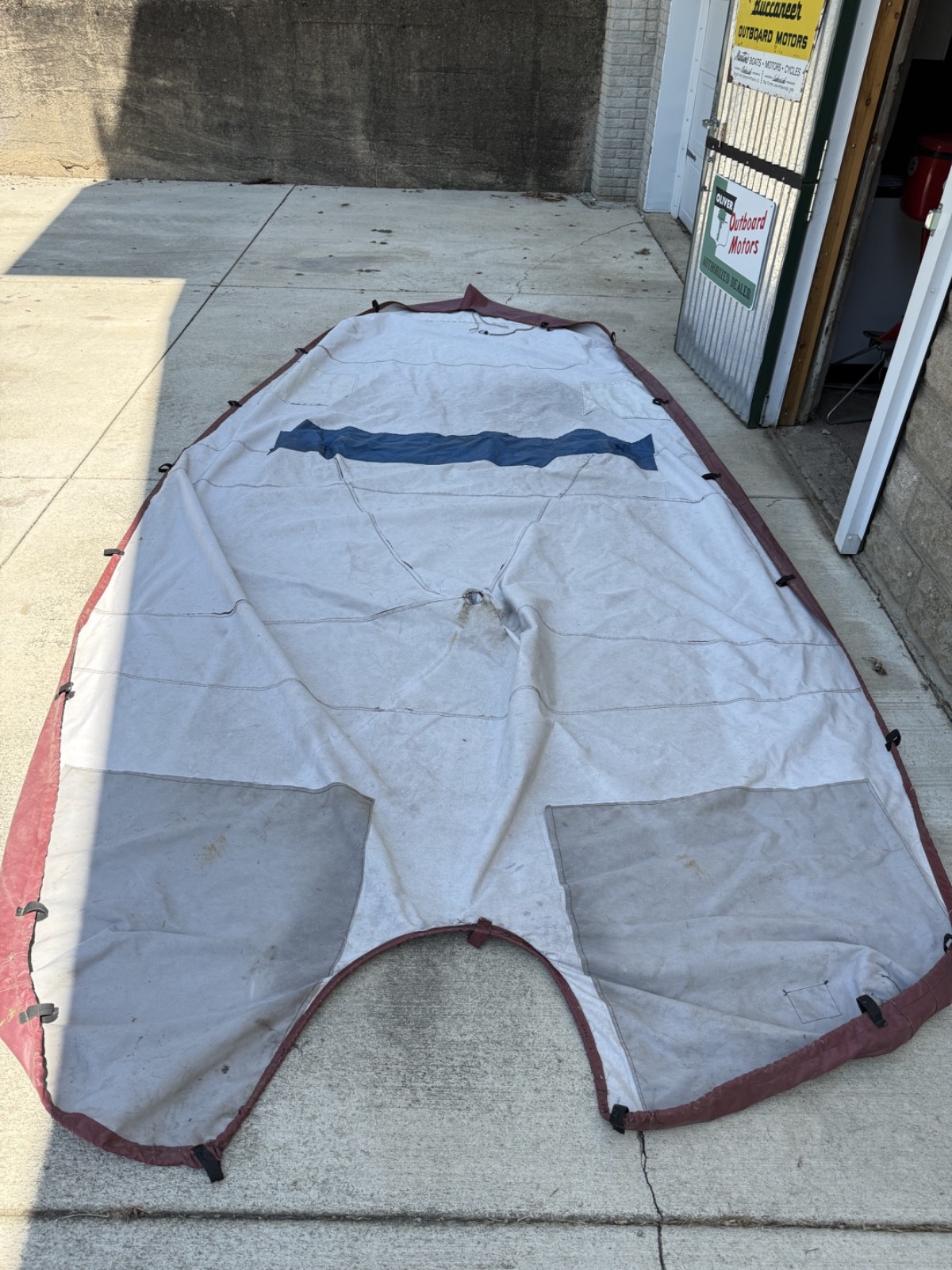 Glaston Custom Boat Cover for Glastron CVX 16 model Canvas Craft brand