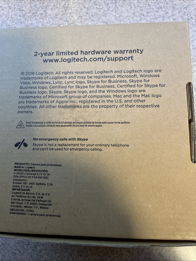 Logitech BCC950 ConferenceCam Webcam - Black