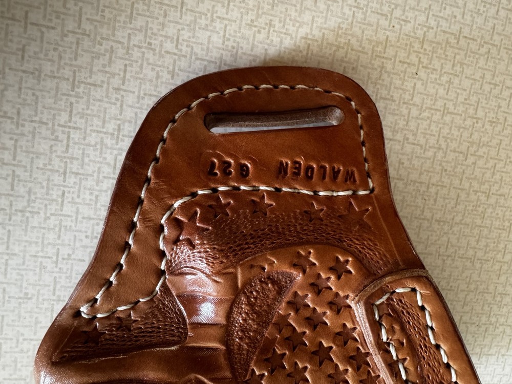 Glock 19 X Leather Holster Right Hand