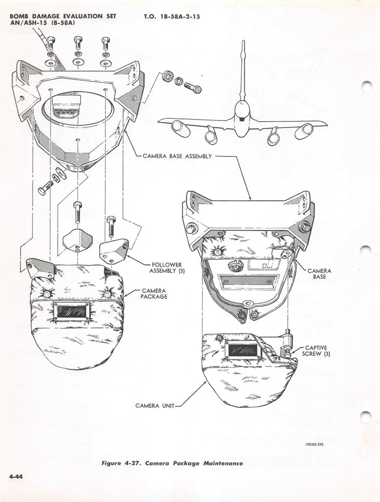 B-58 Hustler Data Recording/ Navigation Systems Maintenance Flight Manual -CD