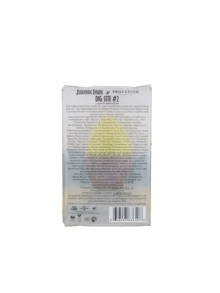 Profusion Jurassic Theme Liquid Bronzer, Dig Site #2 - FREE SHIPPING