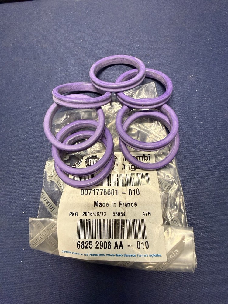 Genuine Mopar Engine Coolant Pipe O-Ring Part #68252908AA