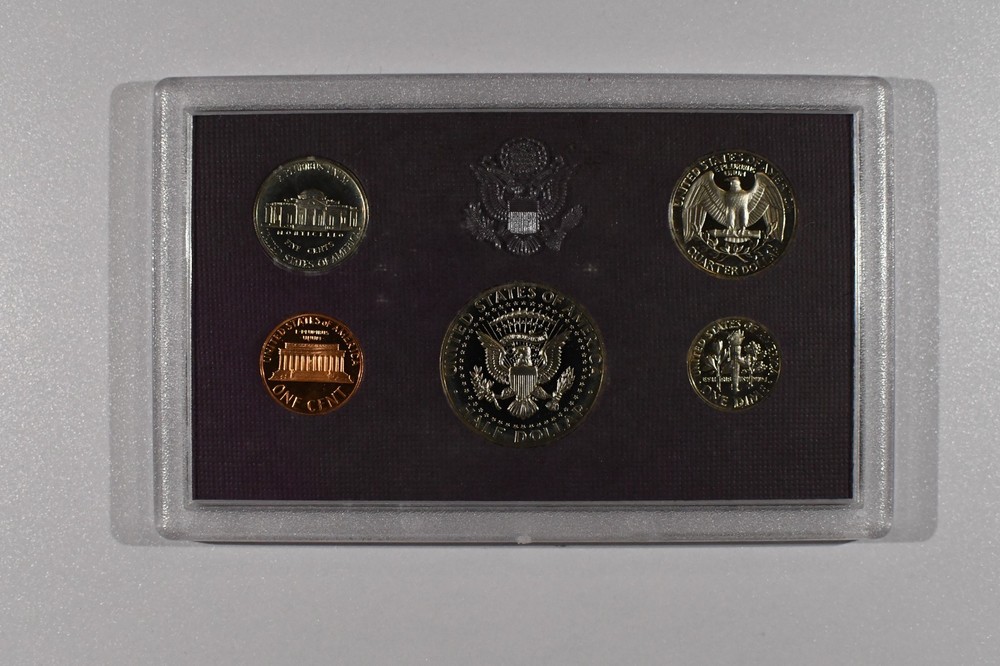 1985-S 5-Coin Proof Set/Box (Original Package)