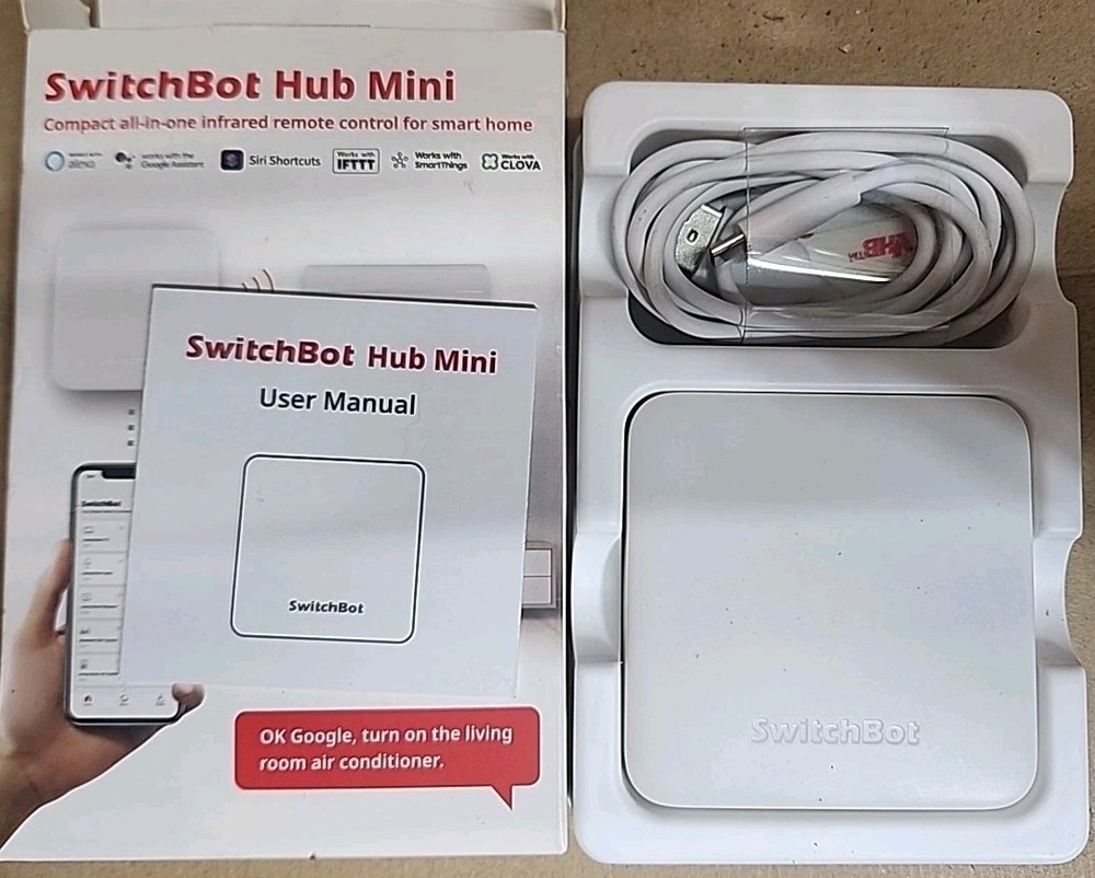 SwitchBot Hub Mini Smart Remote Home Control IR Blaster - NEW