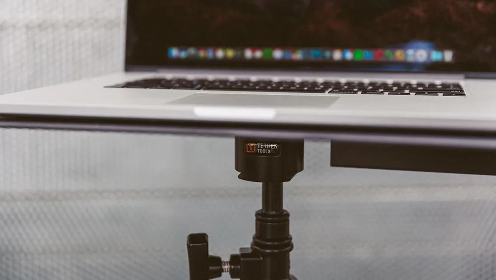 Tether Tools TTA1MBLK Aero Table Master Platform 22"x16" Black with SecureStrap