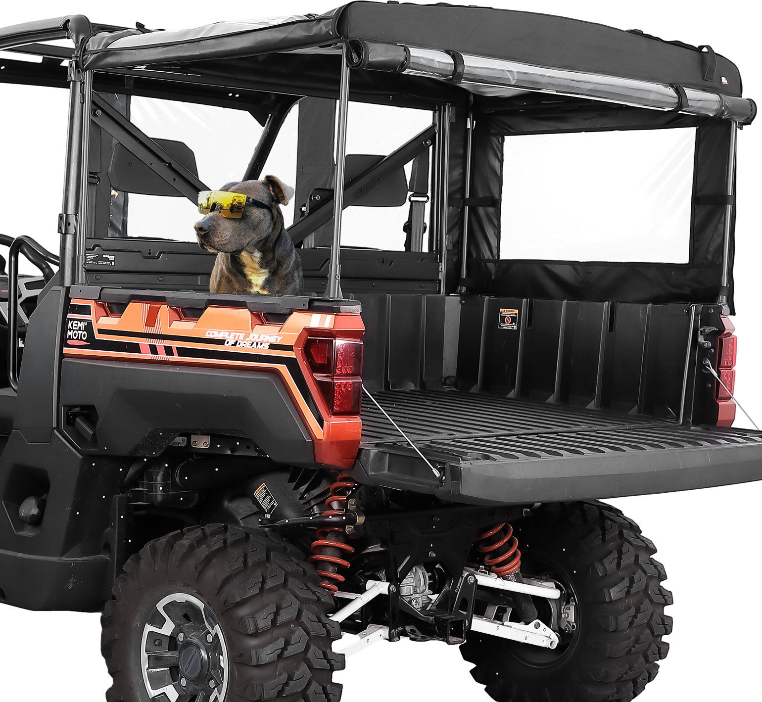 600D Camper Cargo Bed Cover for 2015-2025 Polaris Ranger XP 1000/570/Crew