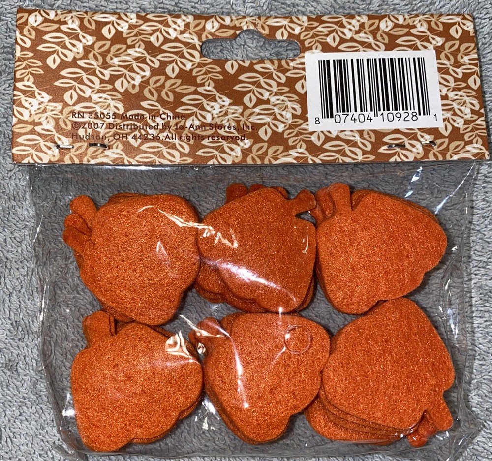 Fall Pumpkin Felt Pieces NIP