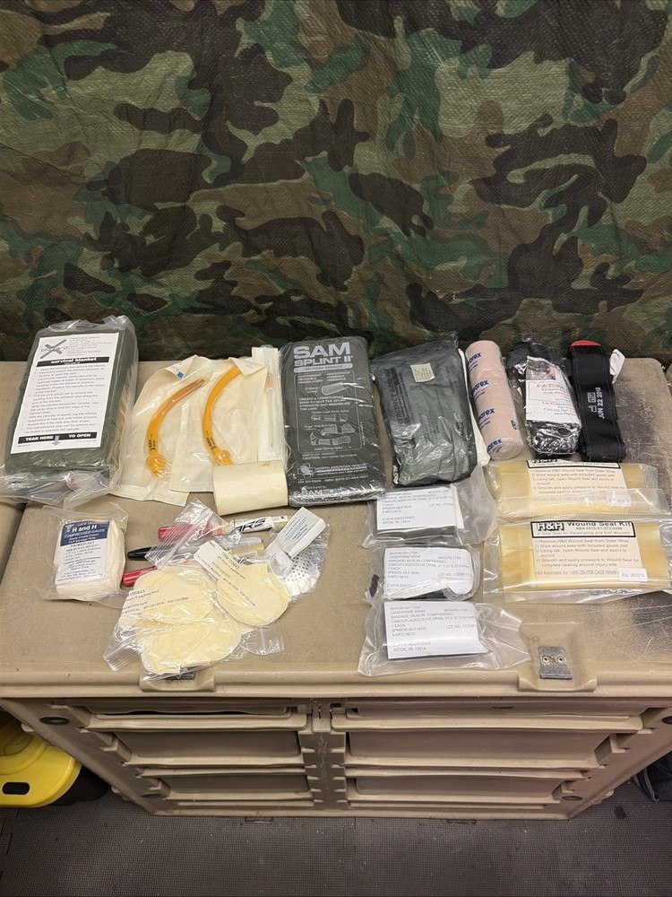 SKEDCO Combat Casevac SOF Mobility Kit Medic Bag w/ Supplies