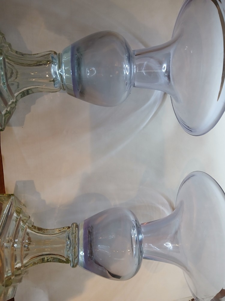 glass vase / candle holder