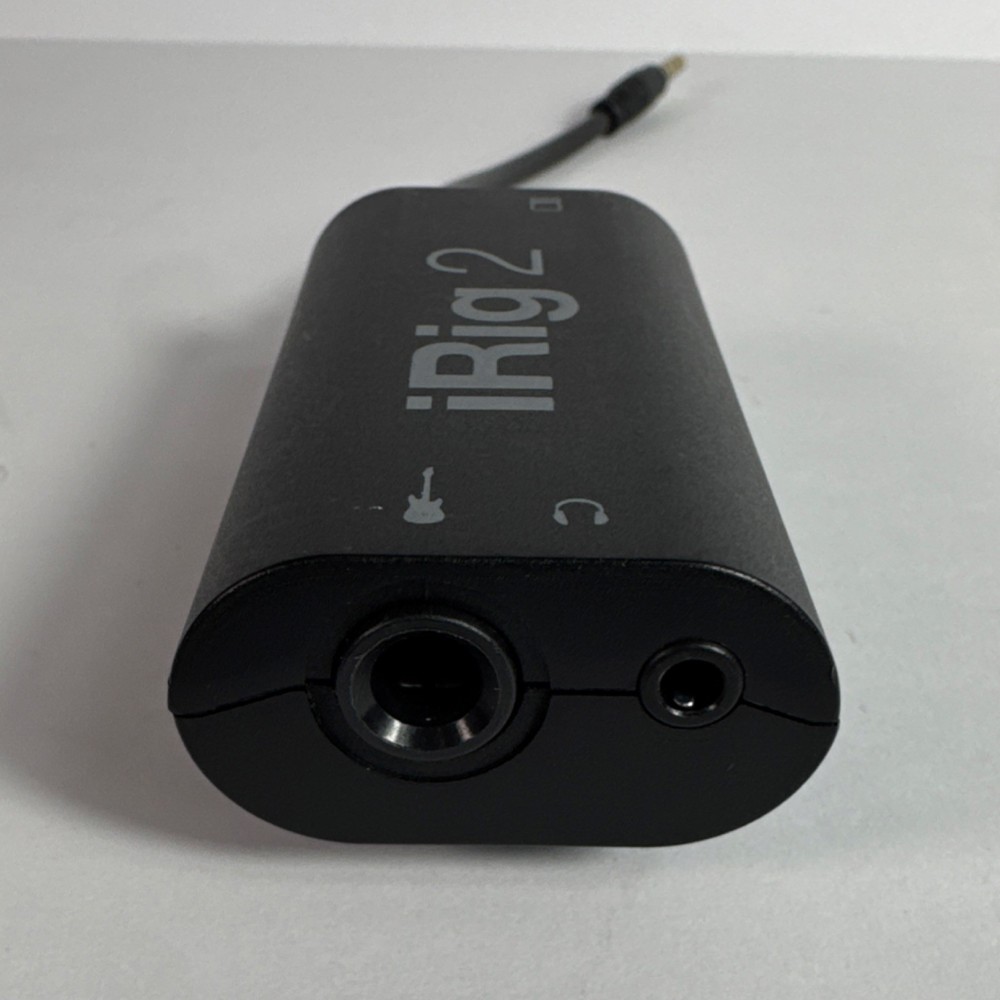 IK Multimedia iRig 2 Portable Guitar Audio Interface iOS Android Amp Adapter