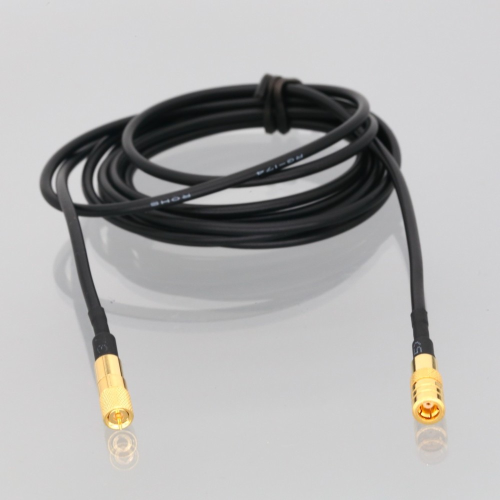 SMB to Locking Spring 10-32 UNF Microdot RG174 Cable Accelerometer Vibration NDT