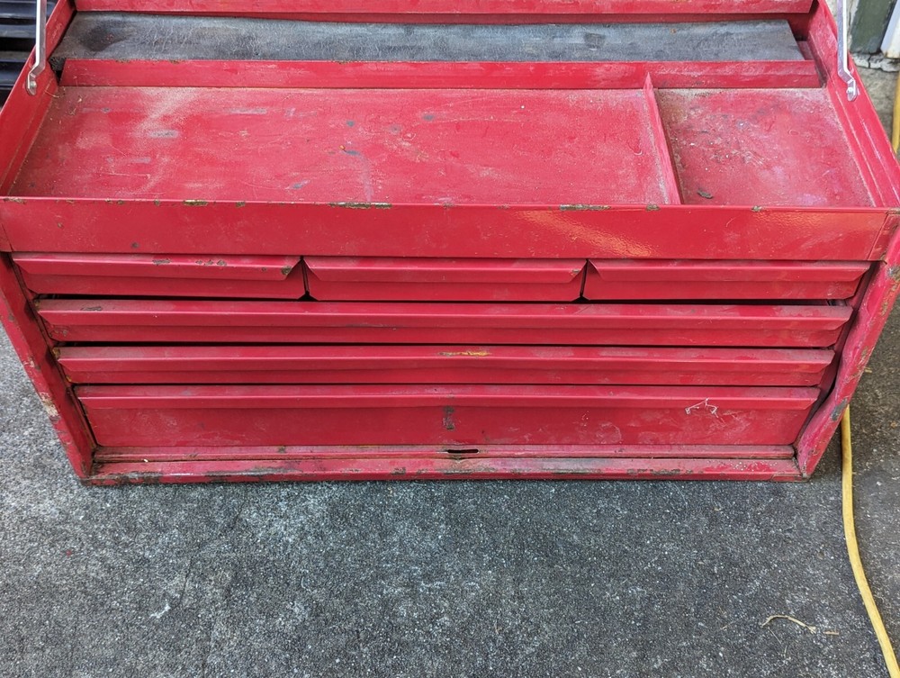 vintage tool box