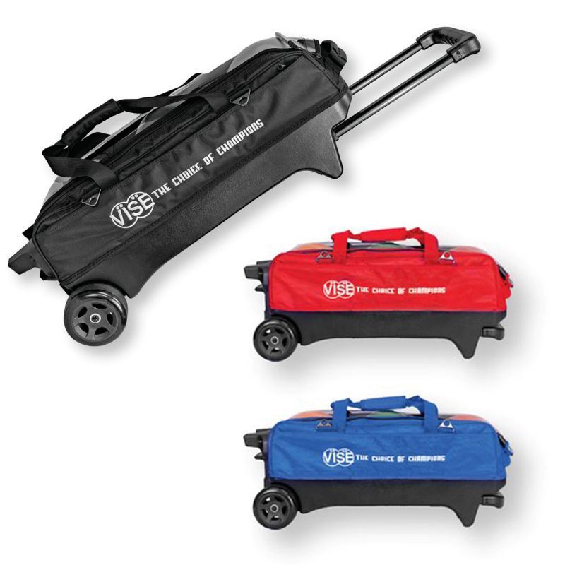 Vise 3 Ball Tournament Roller Bowling Bag