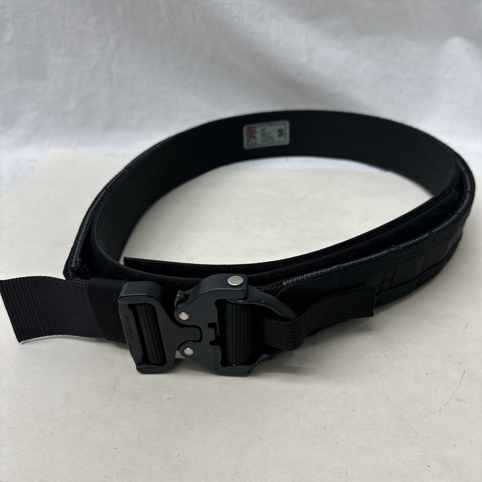 London Bridge Trading LBT-0612GB Gun Belt Cobra Buckle Medium Black MOLLE