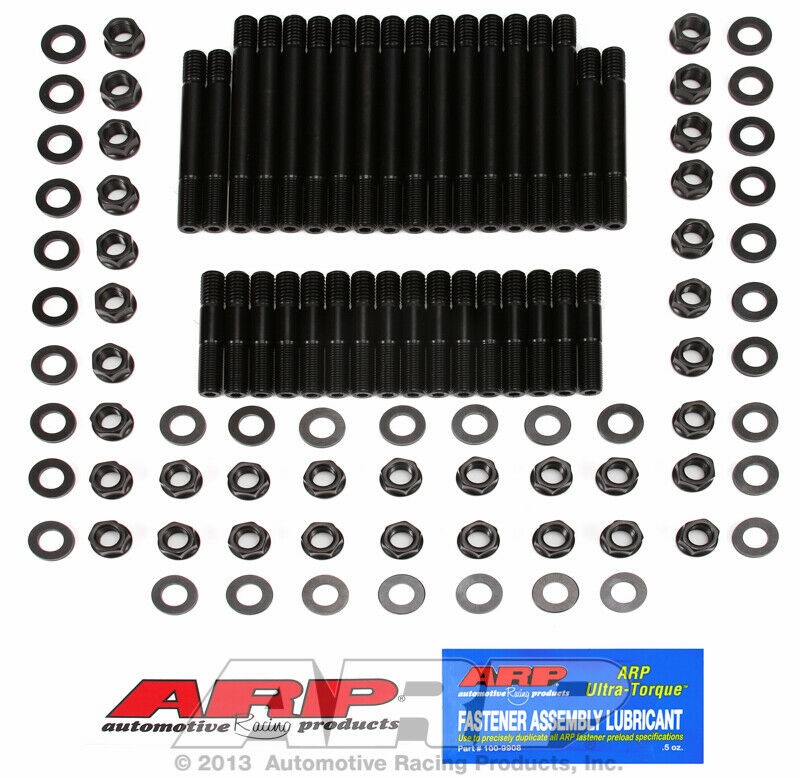 ARP 134-4001 Black For SB Chevy hex head stud kit