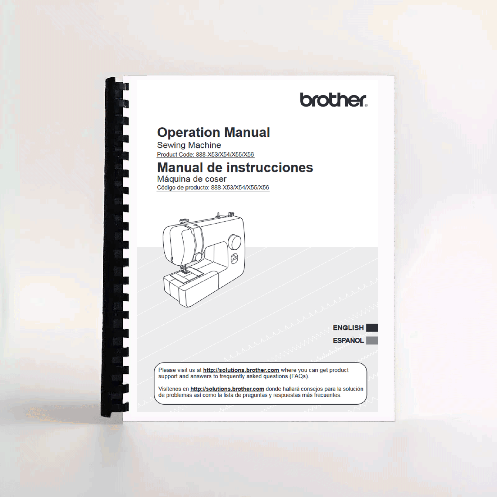 Brother JX2517 Instruction Manual