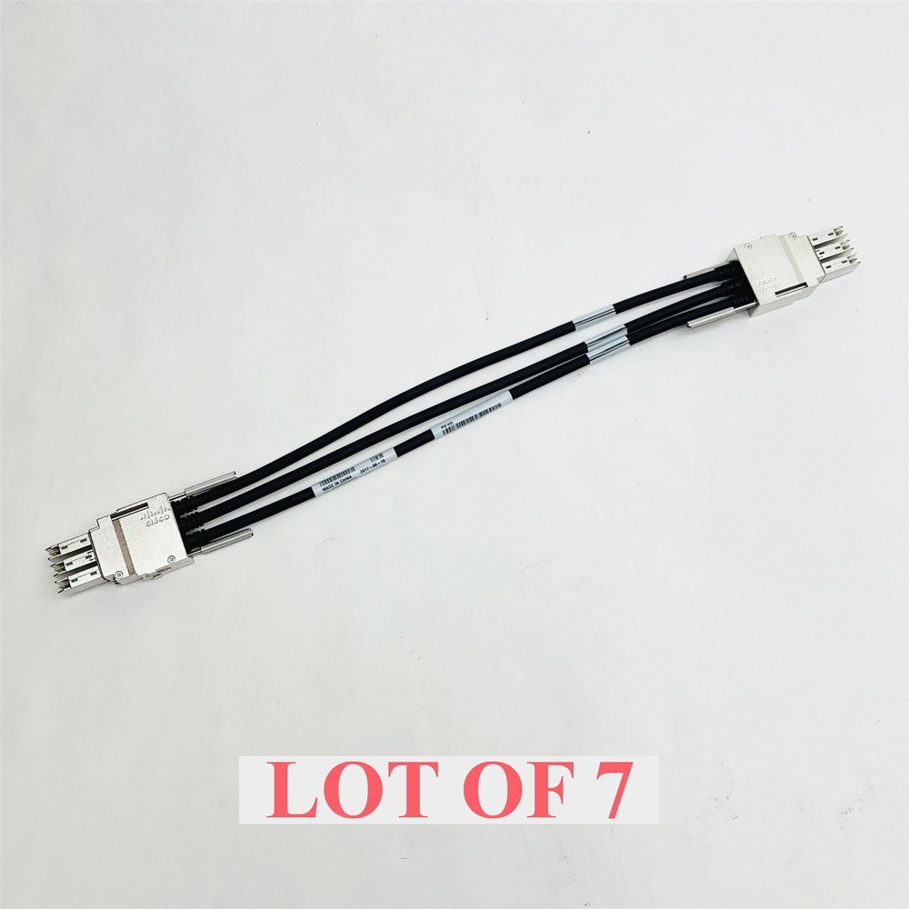Cisco STACK-T1-50CM StackWise 50cm Switch Stacking Cable 3850 800-40403-01 Lot 7