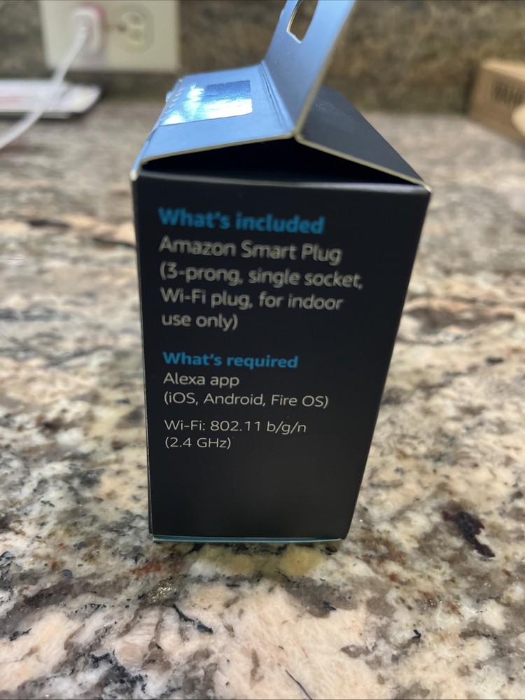 Amazon Smart Plug Works With Alexa. Electronic Plug, Wall Plug,