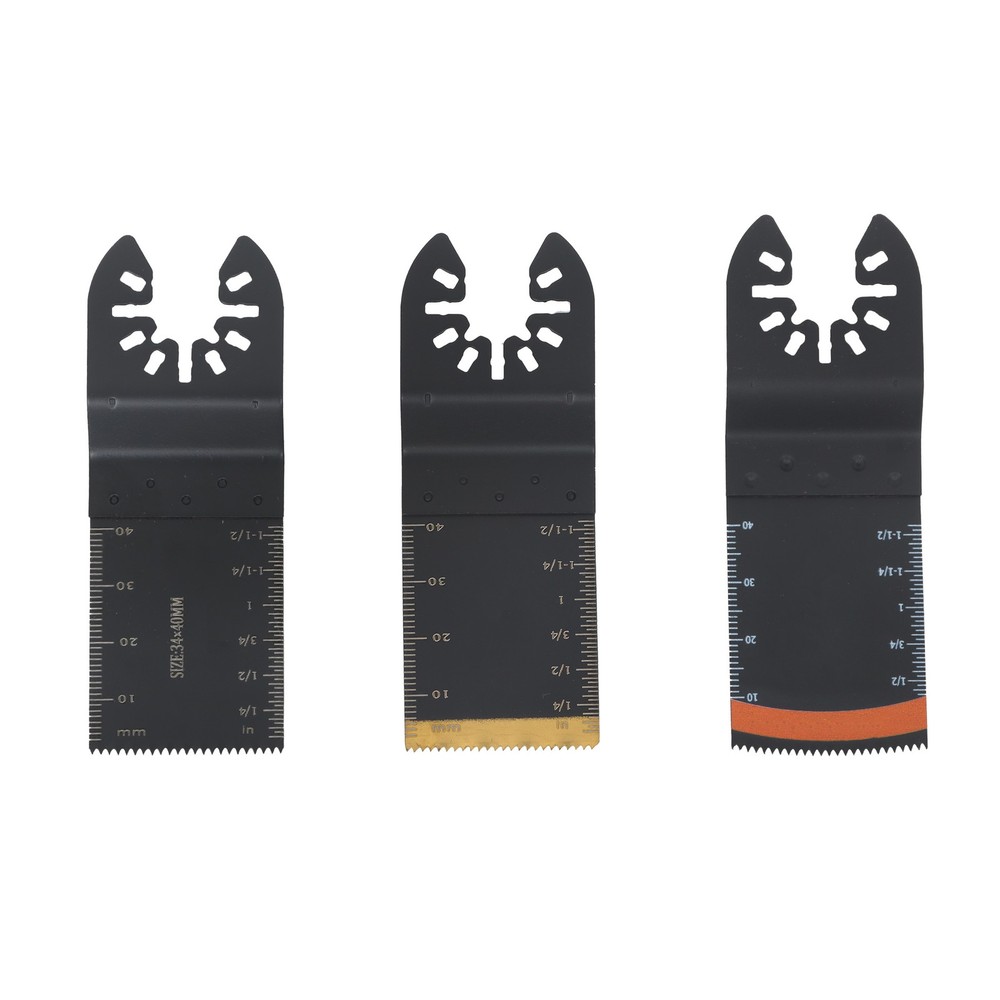 64PCS Universal Titanium Multitool Blade Quick Release Multi Tool for Metal Wood