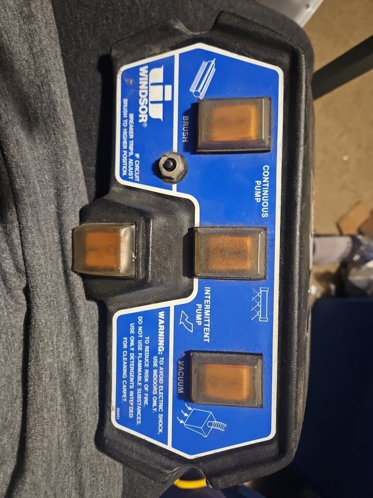 Windsor Admiral Carpet Extractor Circut Box, Power Box