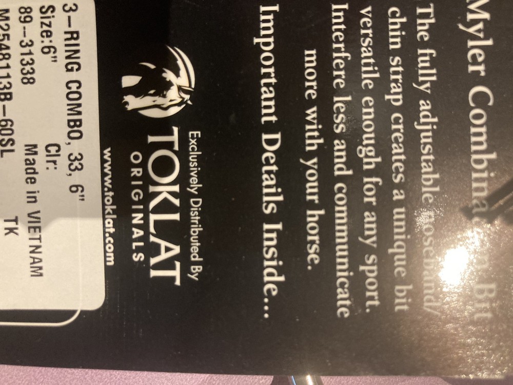 Level 3 - 3-Ring Combination Bit with Medium Wide Ported Barrel MB 33 - 6"