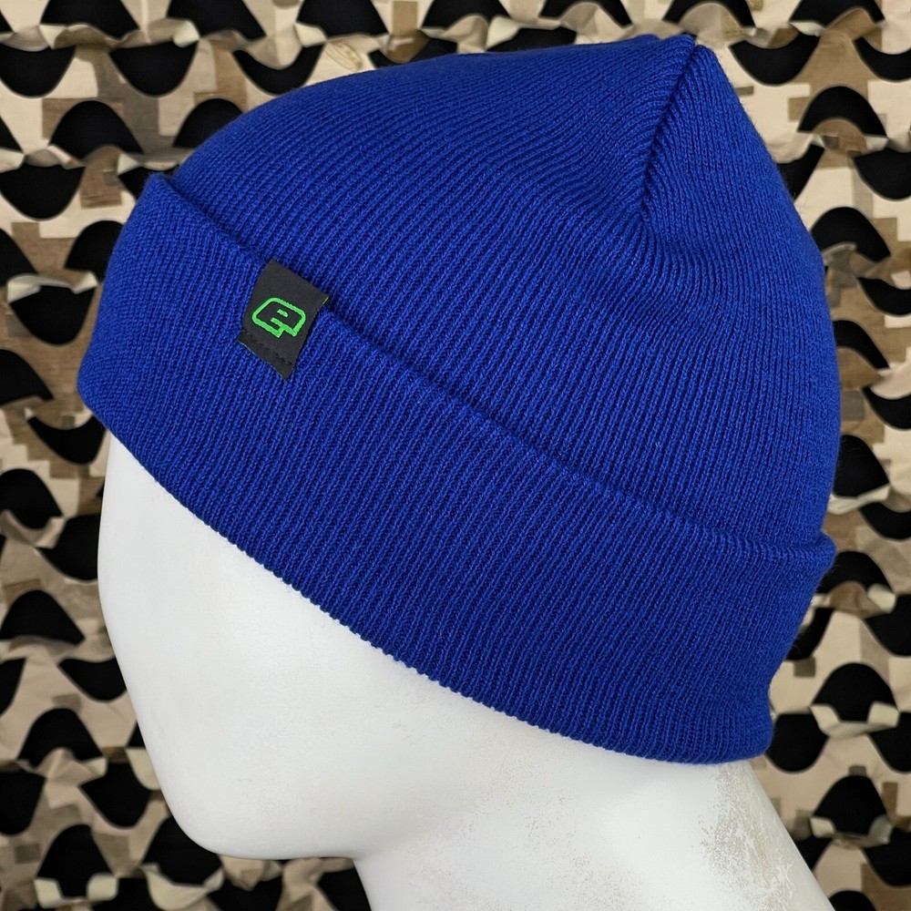NEW Planet Eclipse Tab Roll Beanie - Bright Royal