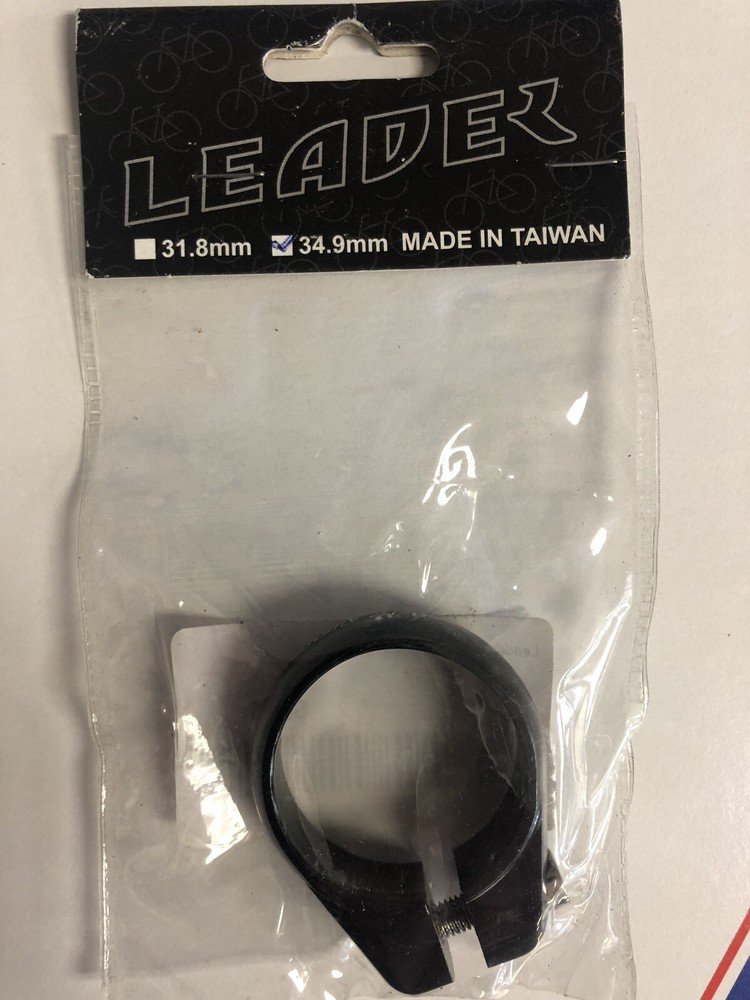 34.9 Seat Post Clamp Leader Bikes NOS