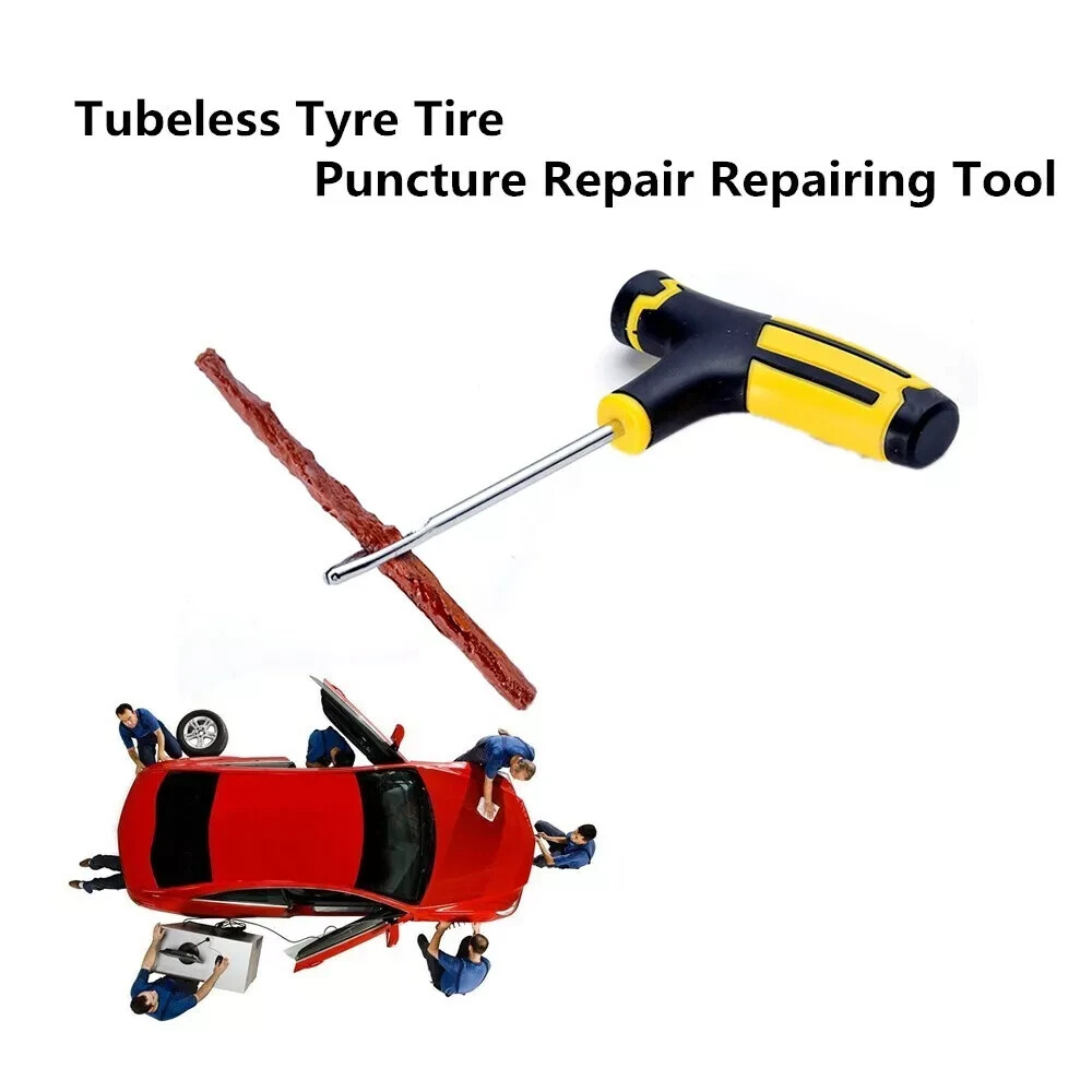 68pc Tire Repair Kit DIY Flat Tire Repair Car Truck Motorcycle Home Plug Patch