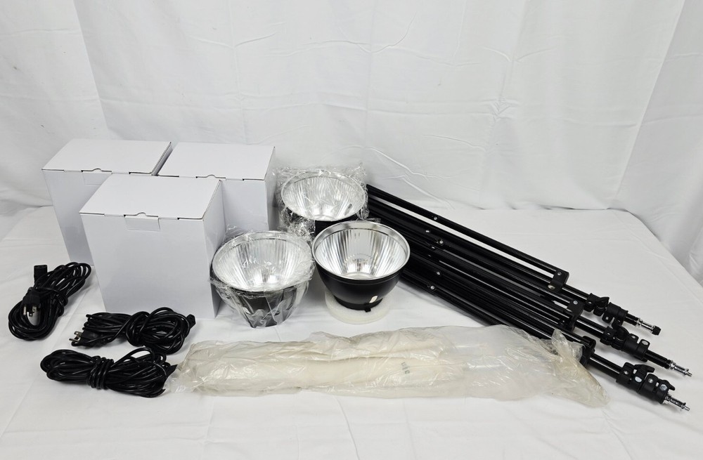 Promaster SM180 Manual Control Studio Lighting Kit - 3 Light